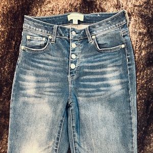 POPSUGAR High Rise Skinny Jeans
